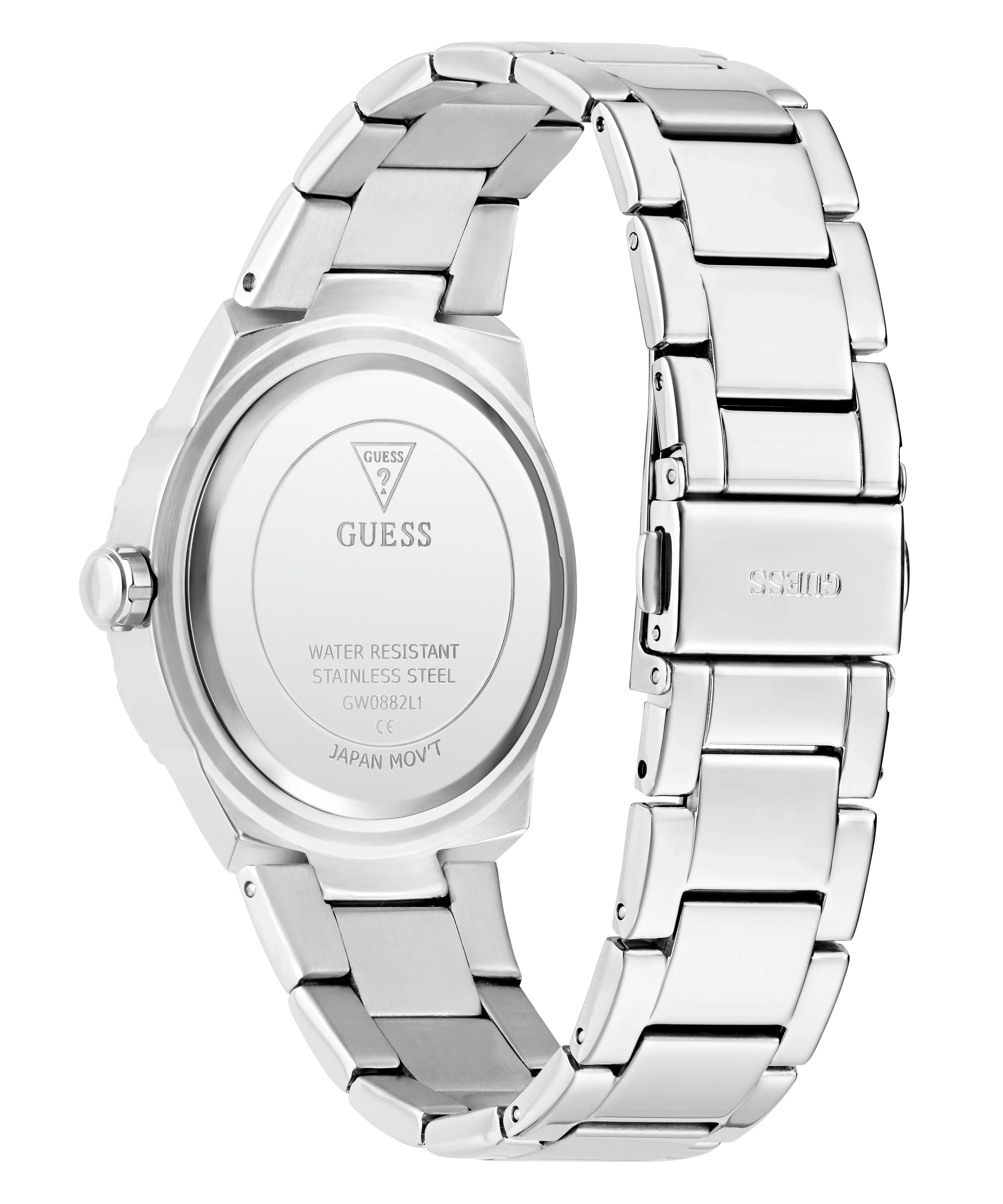 GUESS Ladies Silver Tone Multi-function Watch - Image 7