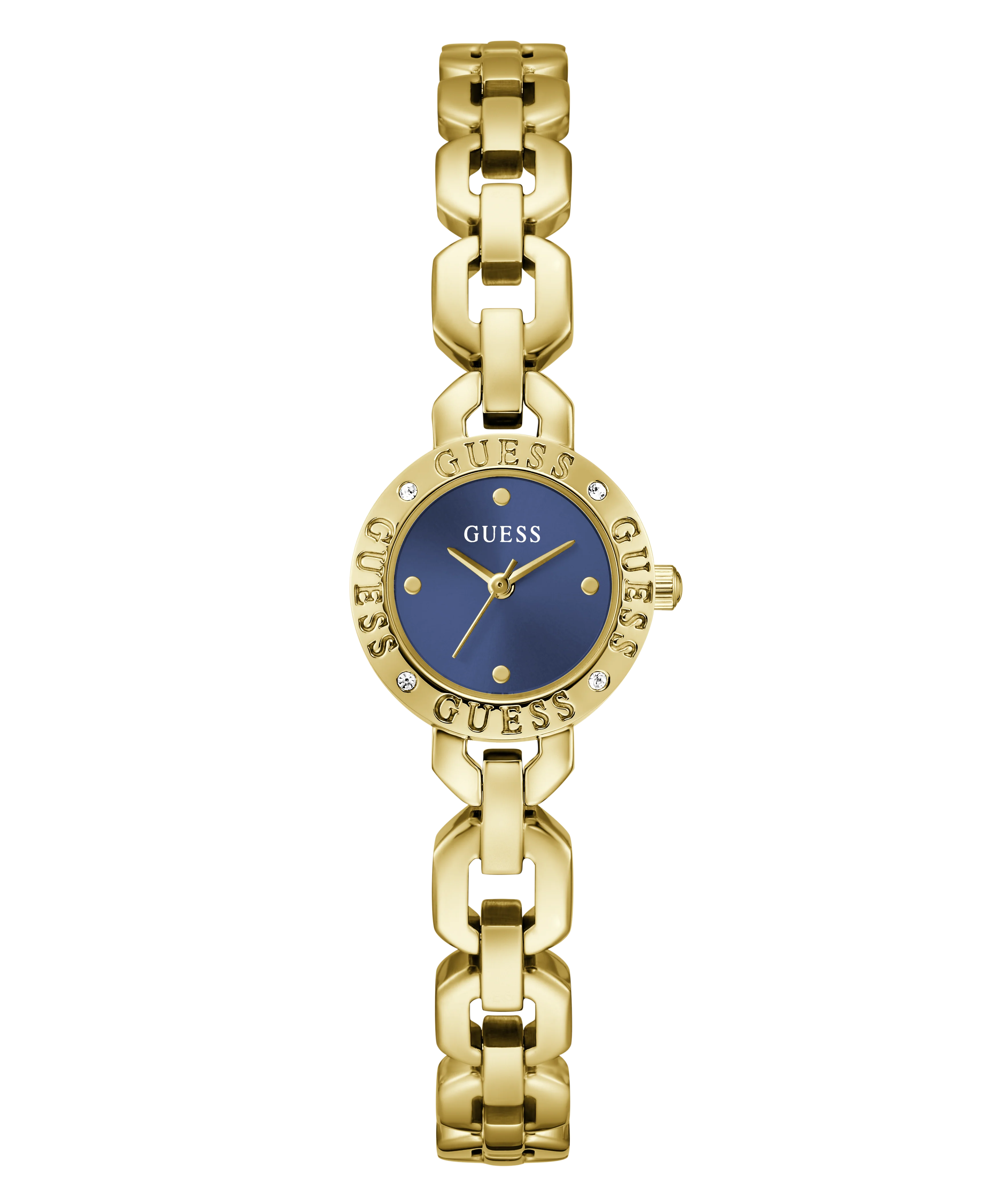 GUESS Ladies Siren Gold Tone Analog Watch - Image 4