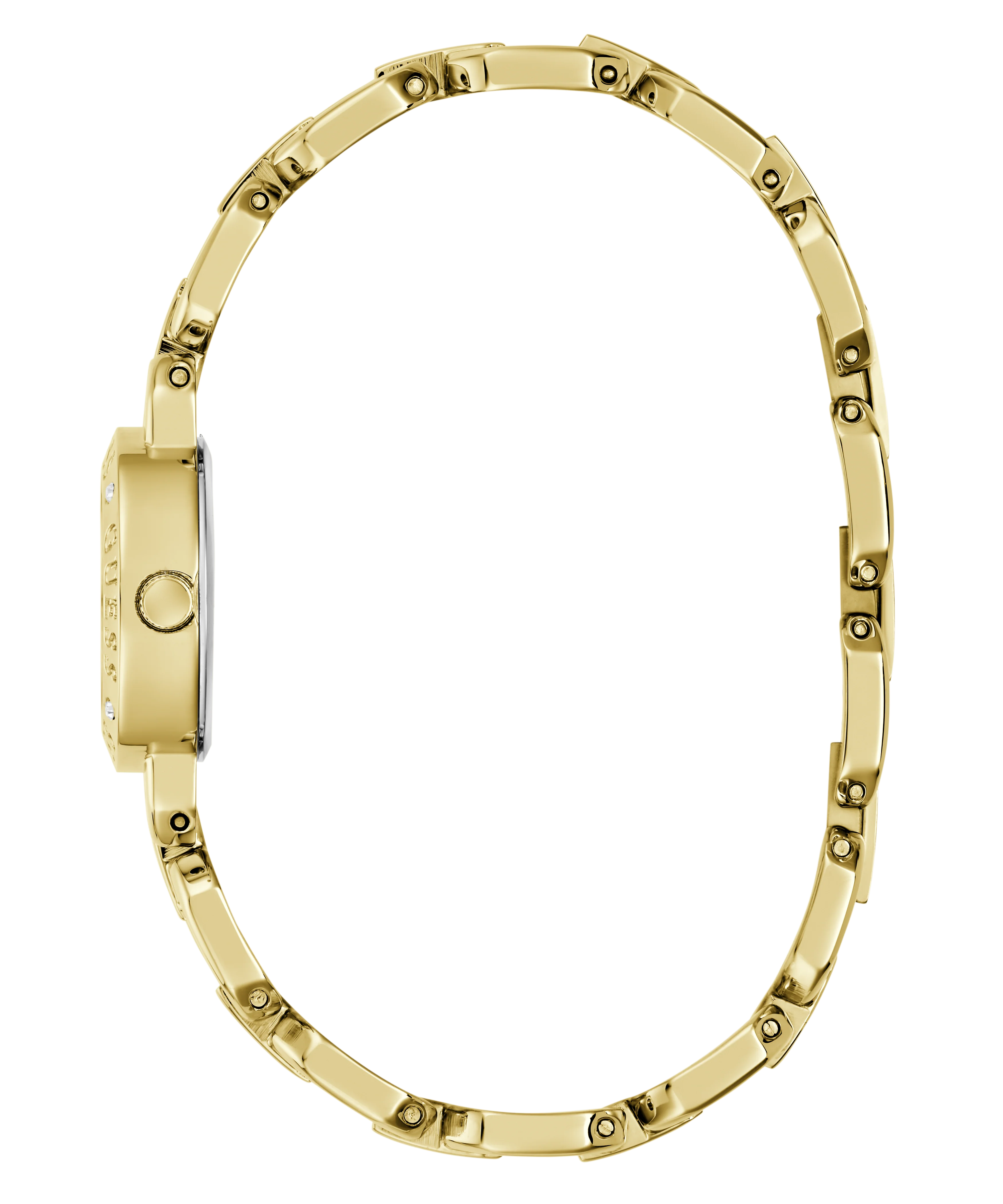 GUESS Ladies Siren Gold Tone Analog Watch - Image 8