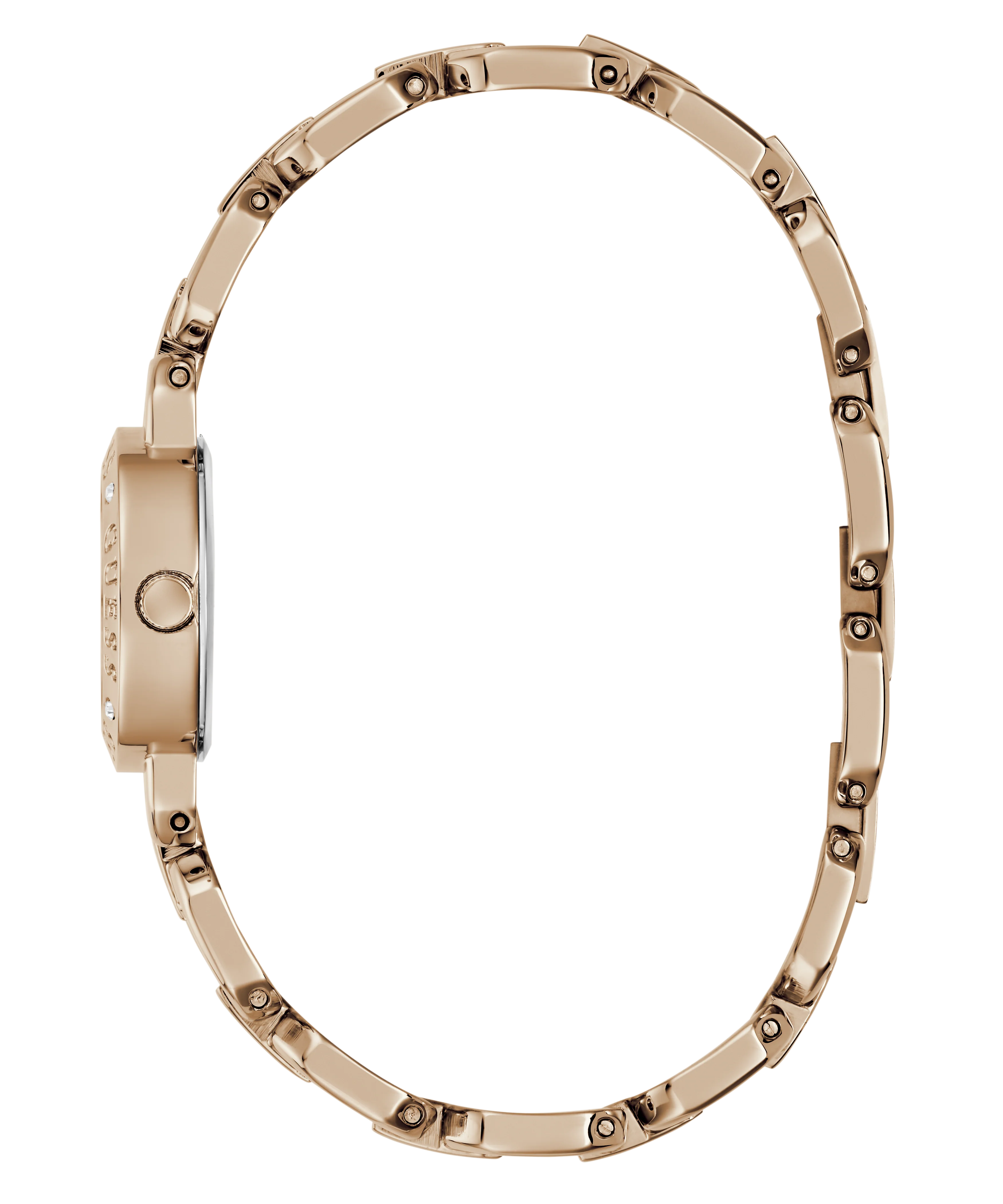 GUESS Ladies Siren Rose Gold Tone Analog Watch - Image 8