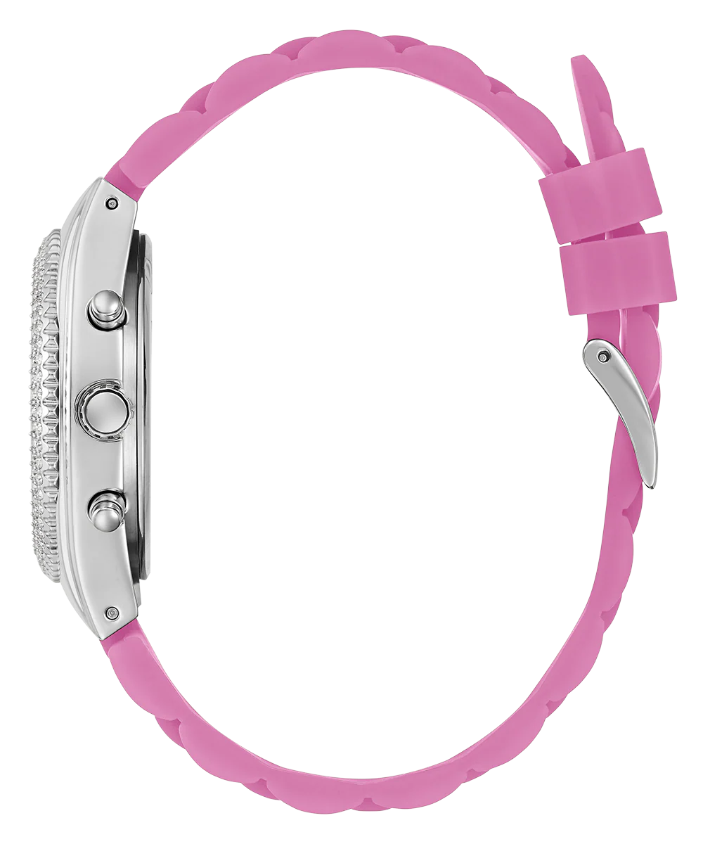 GUESS Ladies Sparkling Pink Limited Edition Watch - Image 9