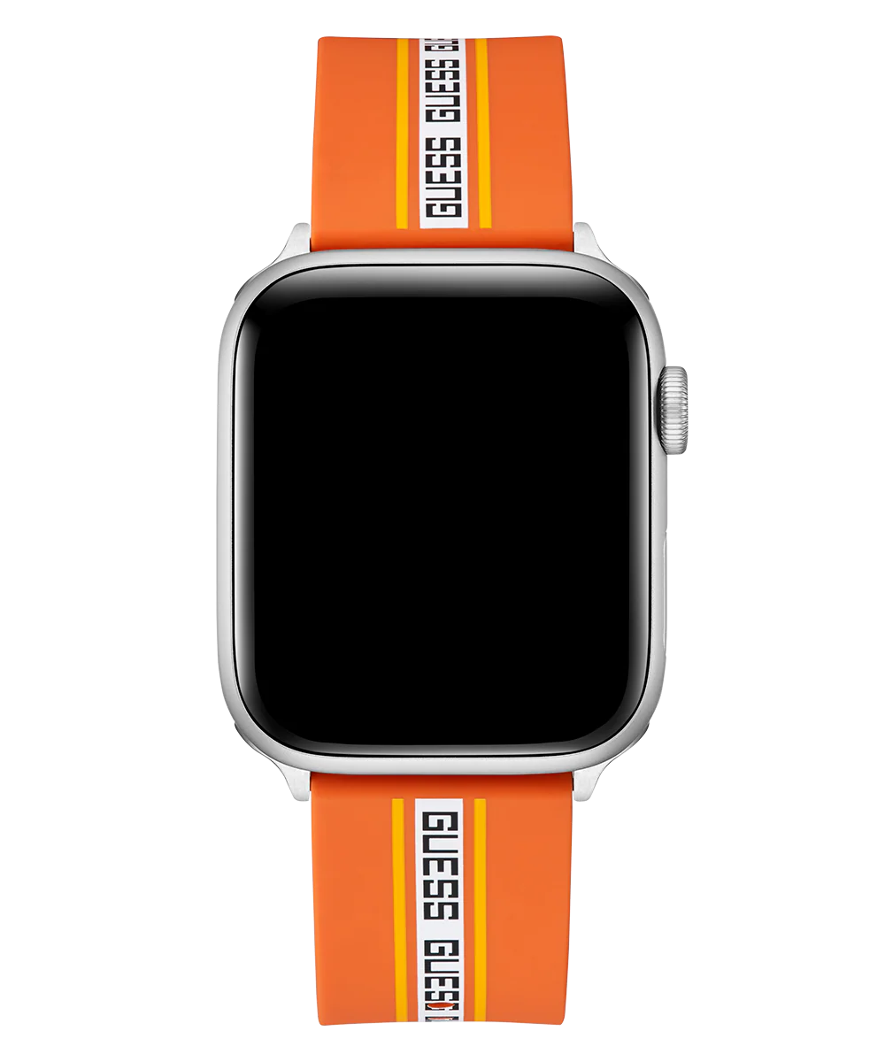 GUESS Logo Silicone Band for Apple 42-44 mm Watch - Image 4