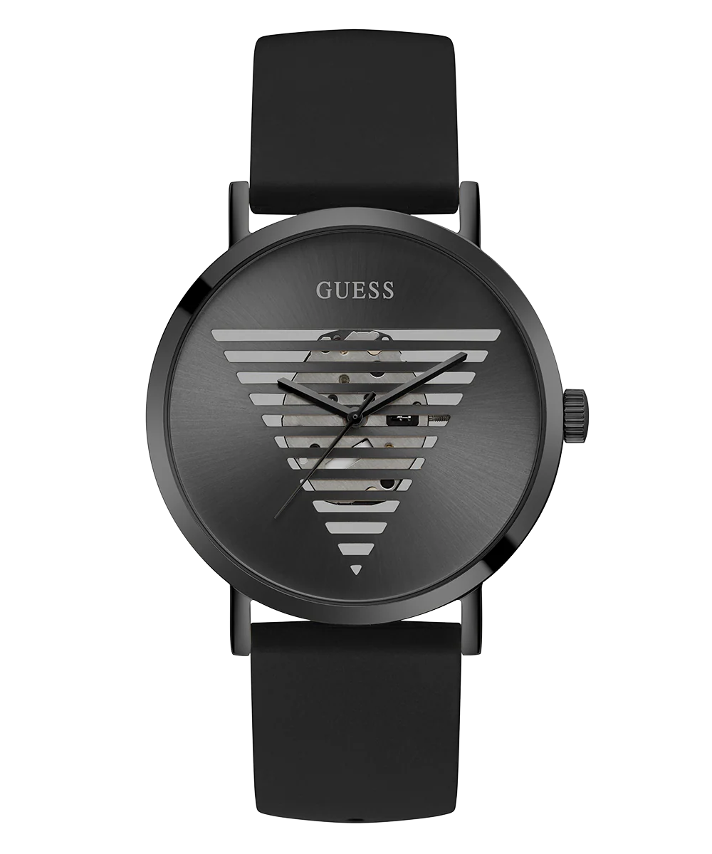 GUESS Mens Black Analog Watch - Image 4