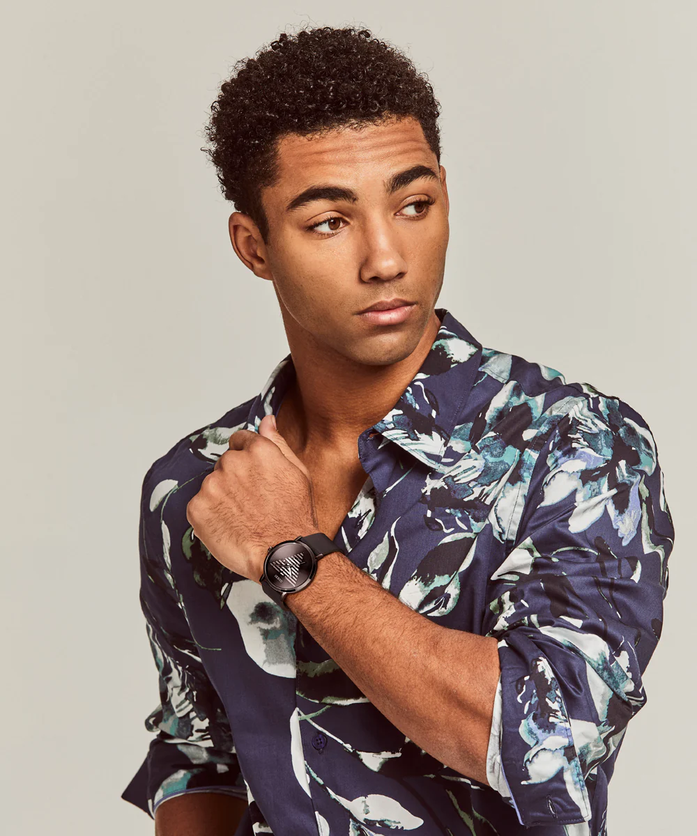 GUESS Mens Black Analog Watch - Image 5