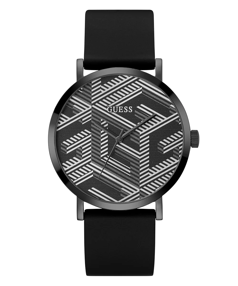 GUESS Mens Black Analog Watch - Image 4