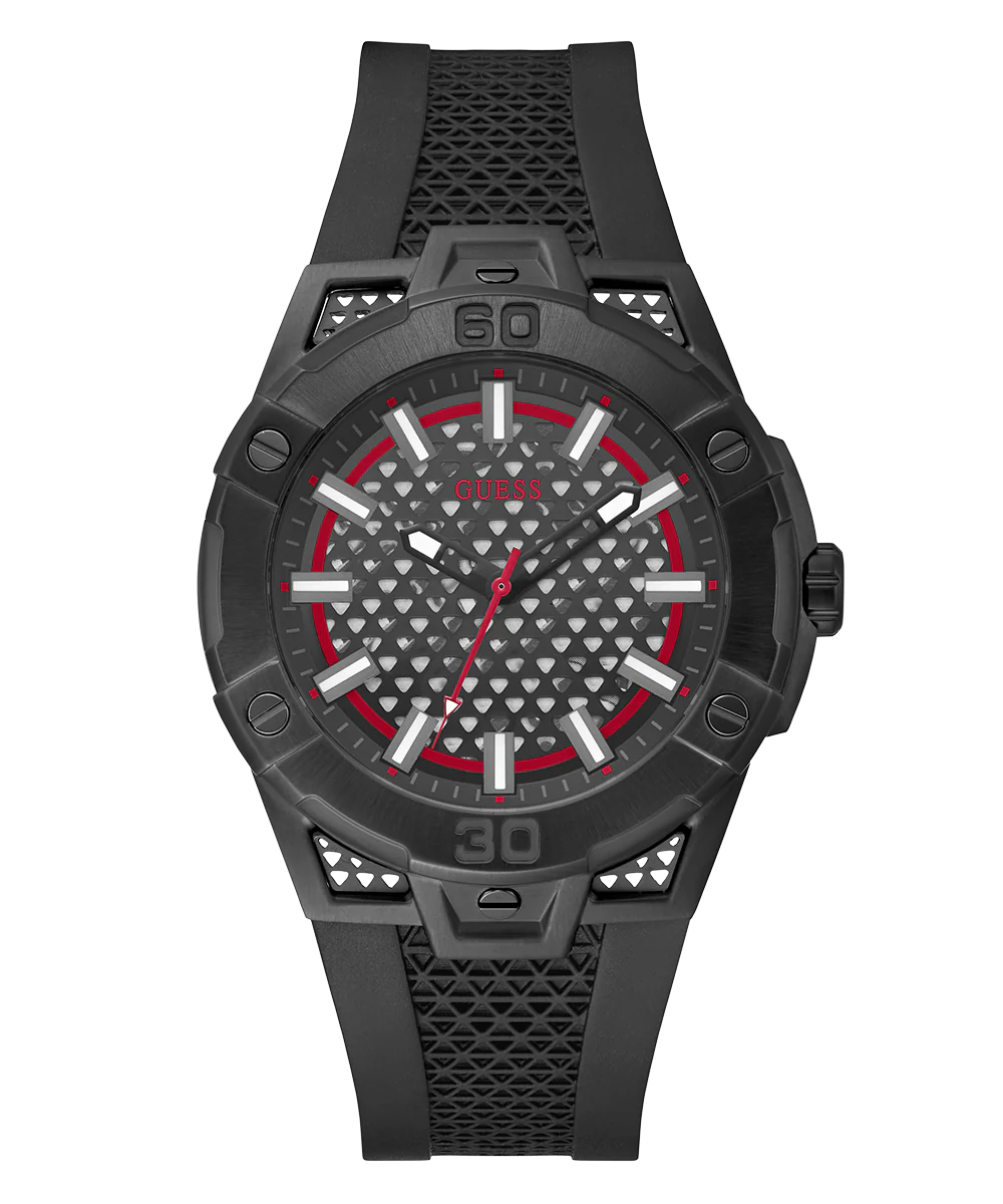 GUESS Mens Black Analog Watch - Image 5