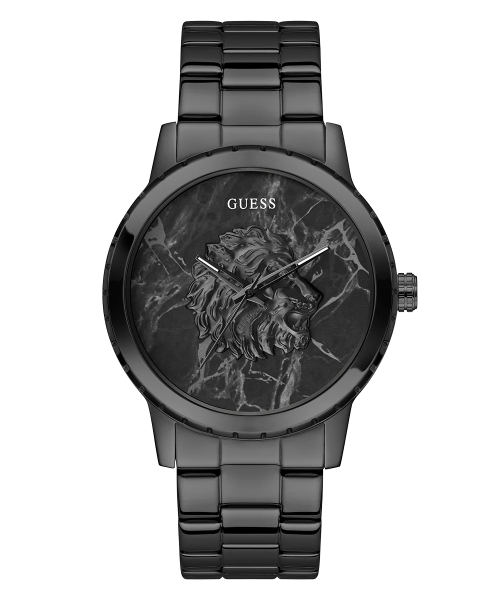 GUESS Mens Black Analog Watch - Image 4