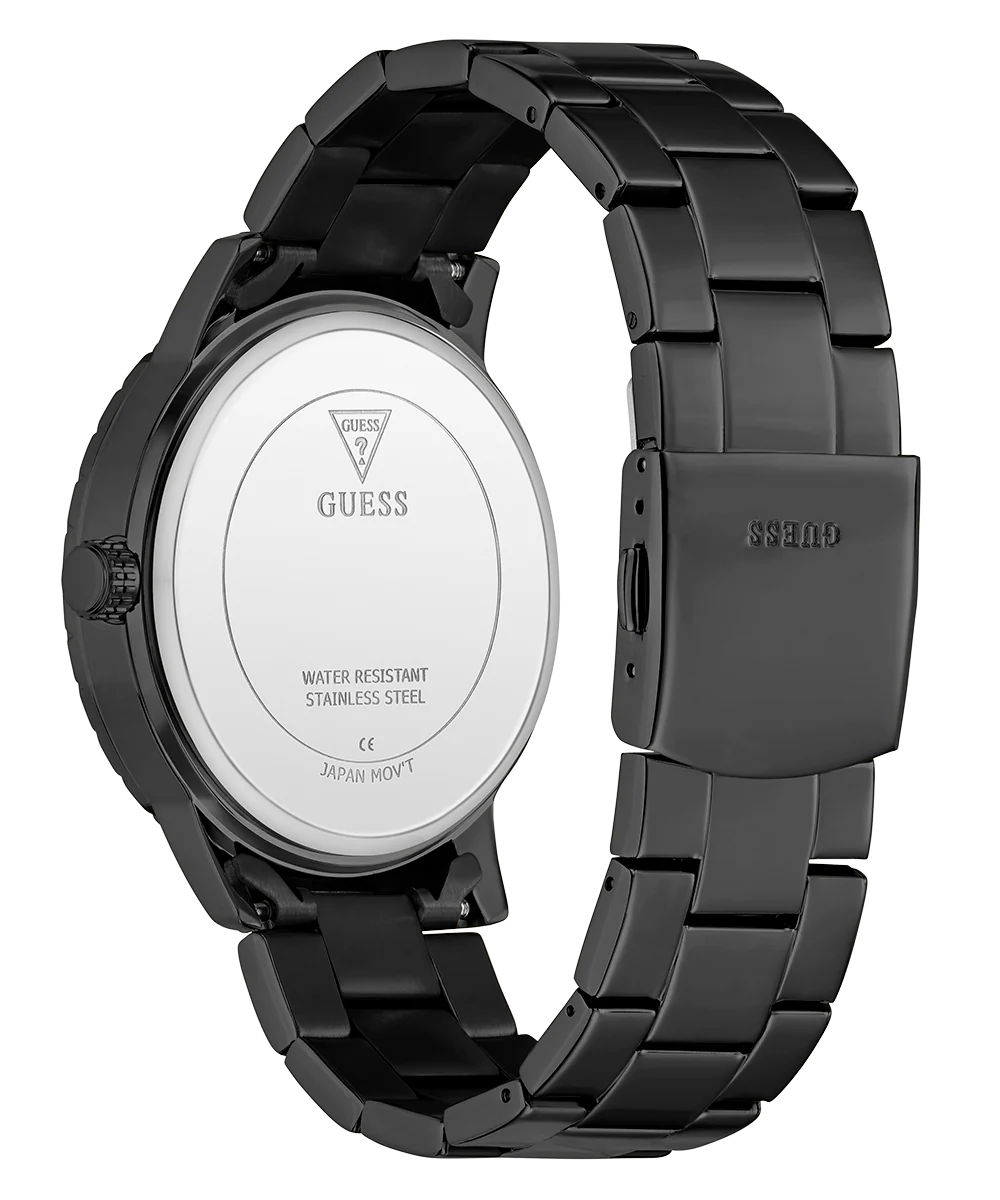 GUESS Mens Black Analog Watch - Image 7