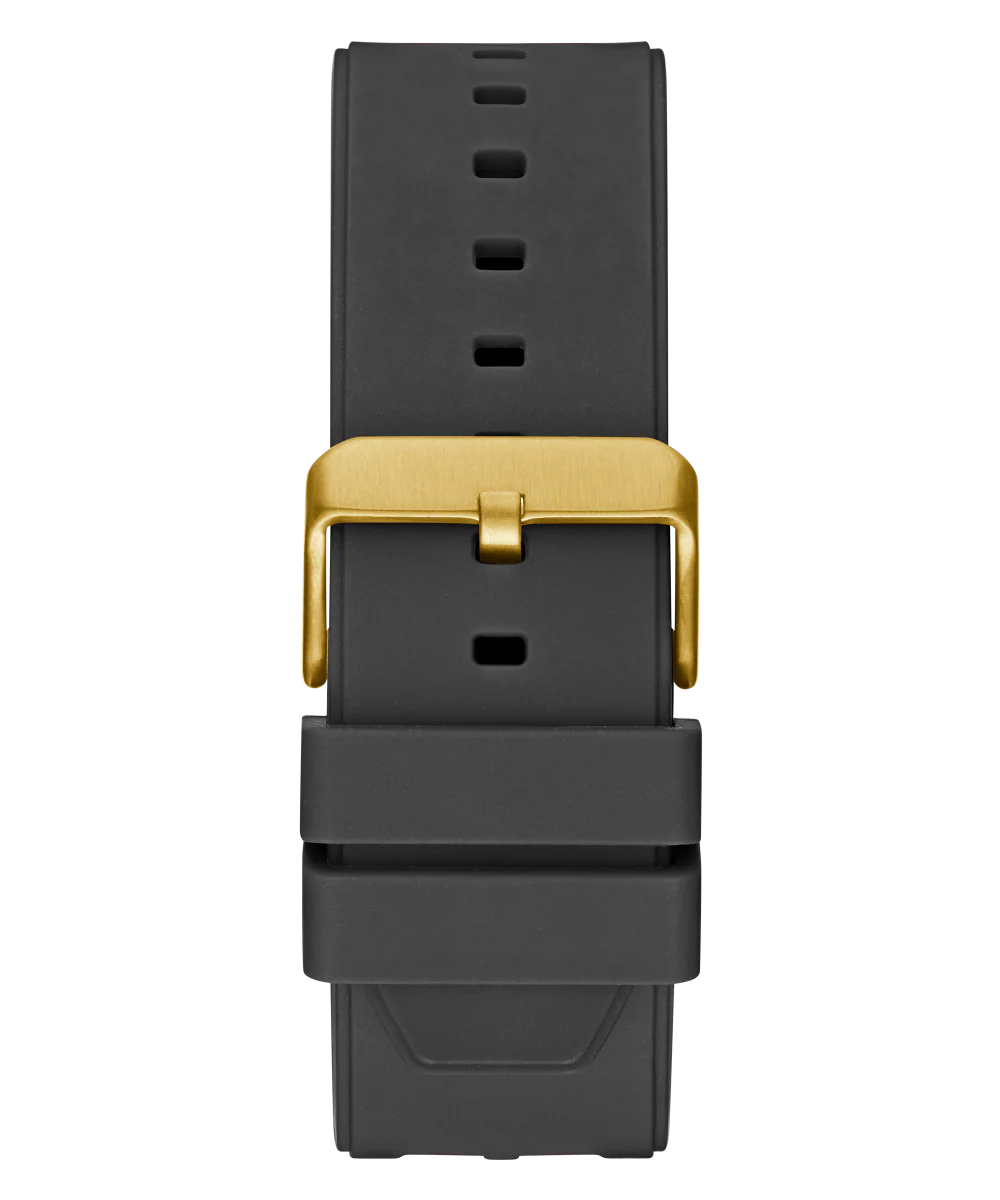 GUESS Mens Black Gold Tone Multi-function Watch - Image 5