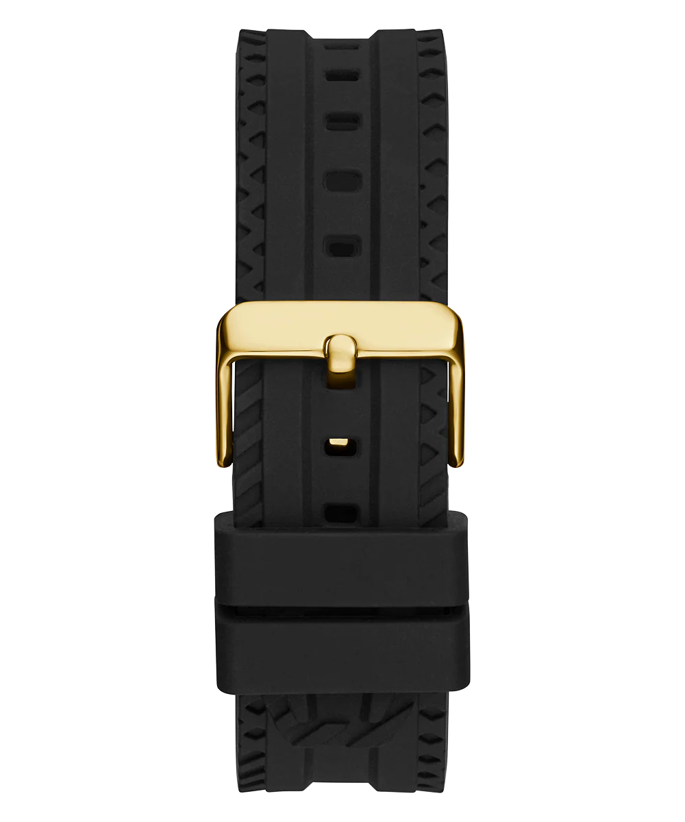 GUESS Mens Black Gold Tone Multi-function Watch - Image 8