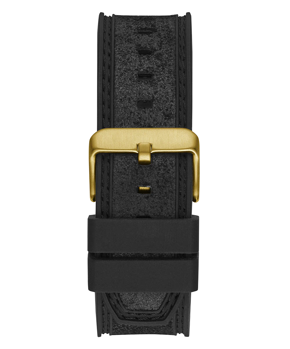 GUESS Mens Black Gold Tone Multi-function Watch - Image 5