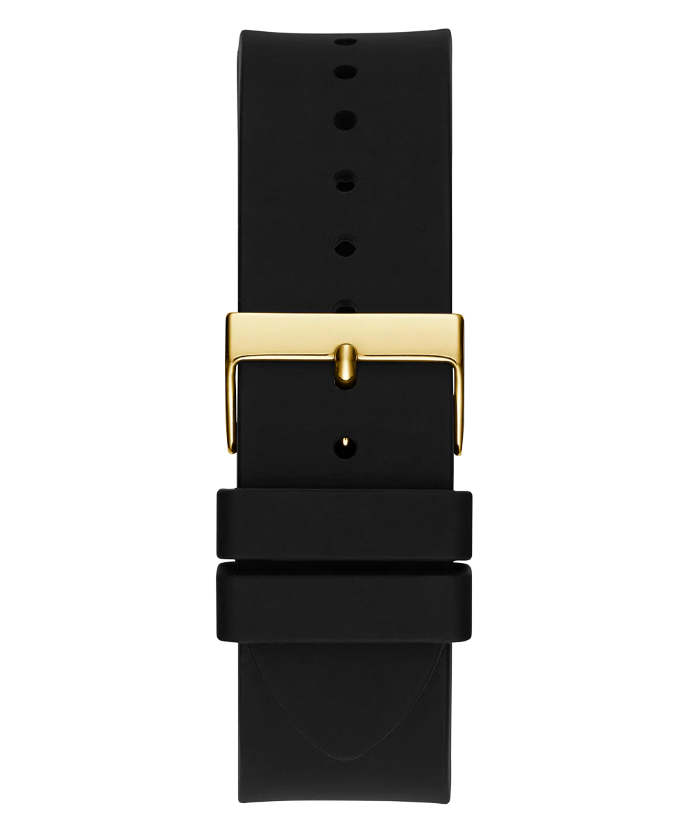 GUESS Mens Black Gold Tone Multi-function Watch - Image 6