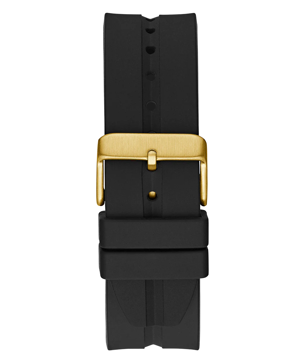 GUESS Mens Black Gold Tone Multi-function Watch - Image 9