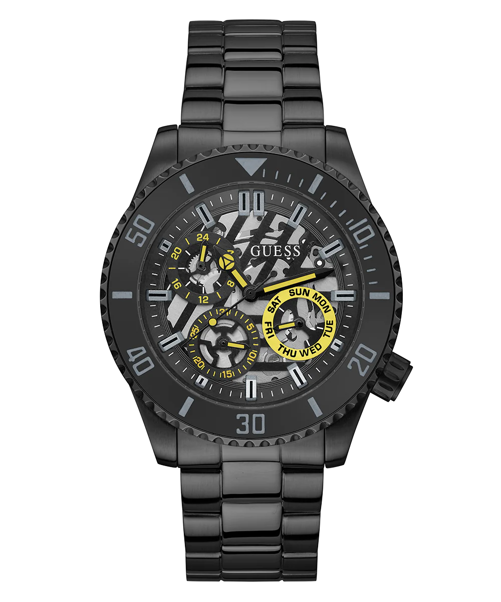 GUESS Mens Black Multi-function Watch - Image 3