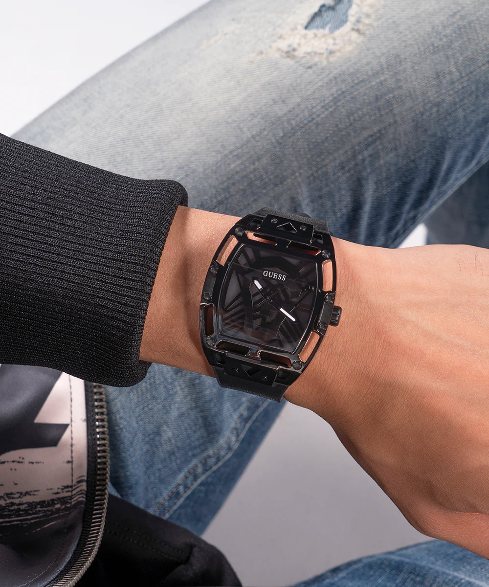 GUESS Mens Black Multi-function Watch - Image 5