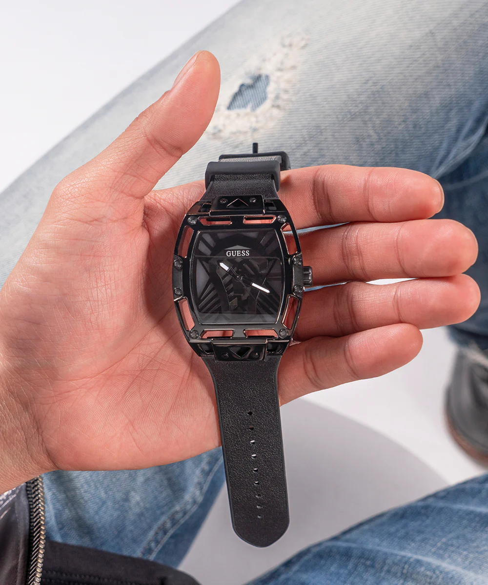 GUESS Mens Black Multi-function Watch - Image 6