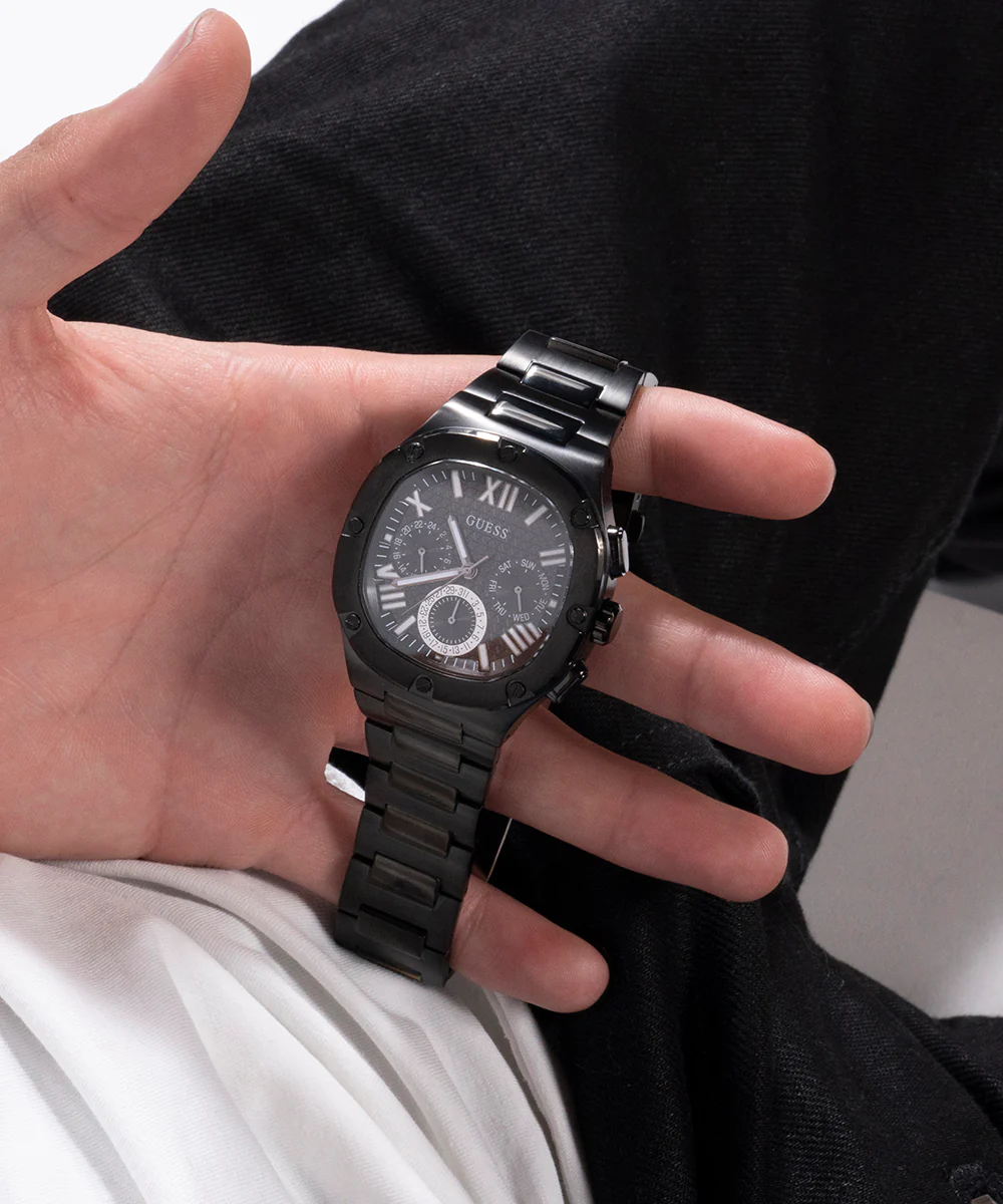 GUESS Mens Black Multi-function Watch - Image 6