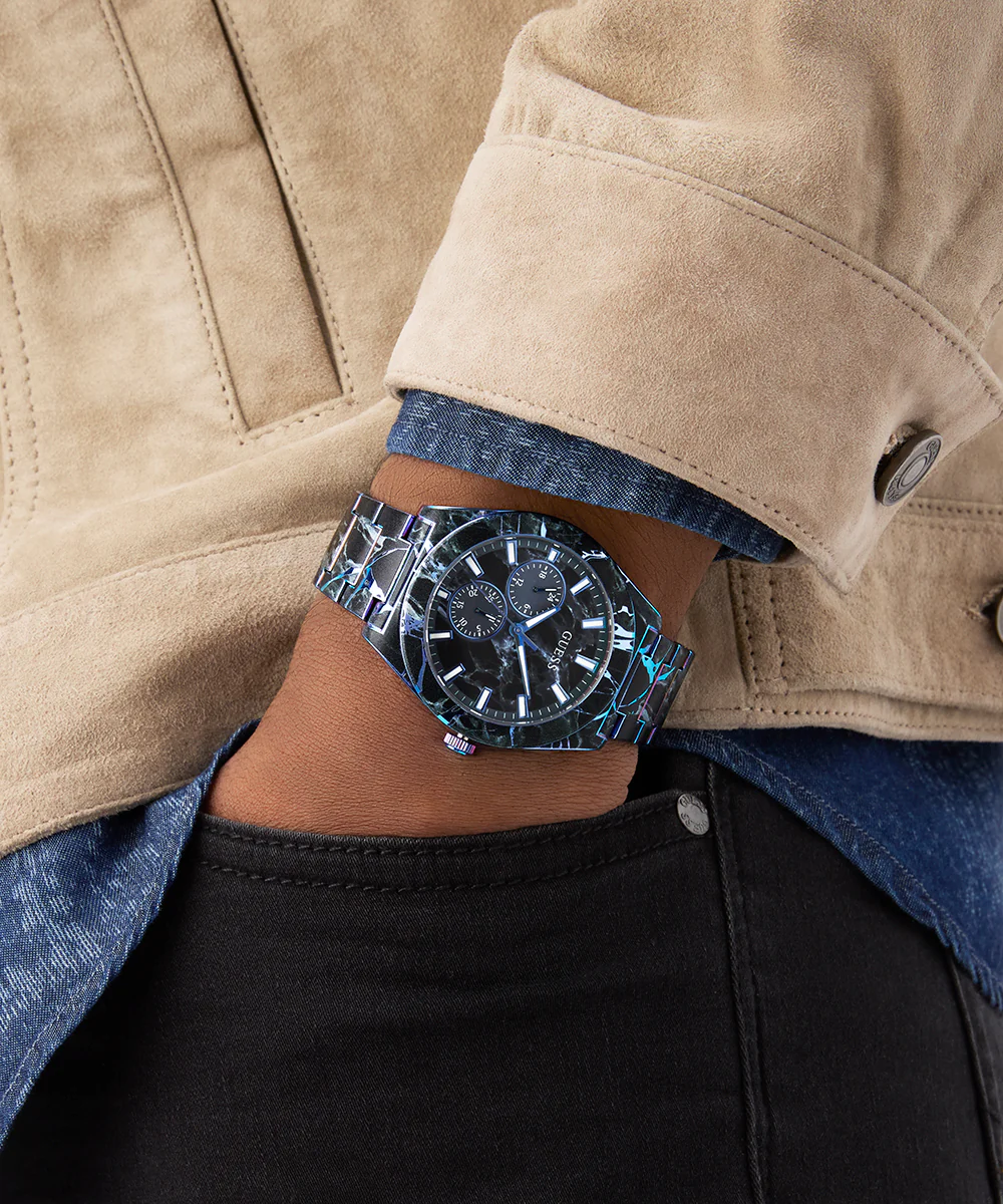 GUESS Mens Black Multi-function Watch - Image 4