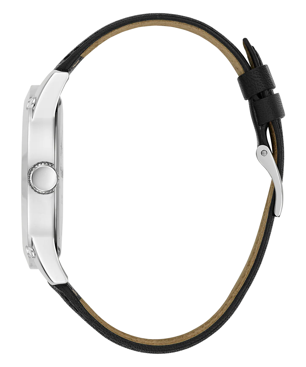 GUESS Mens Black Silver Analog Watch - Image 9