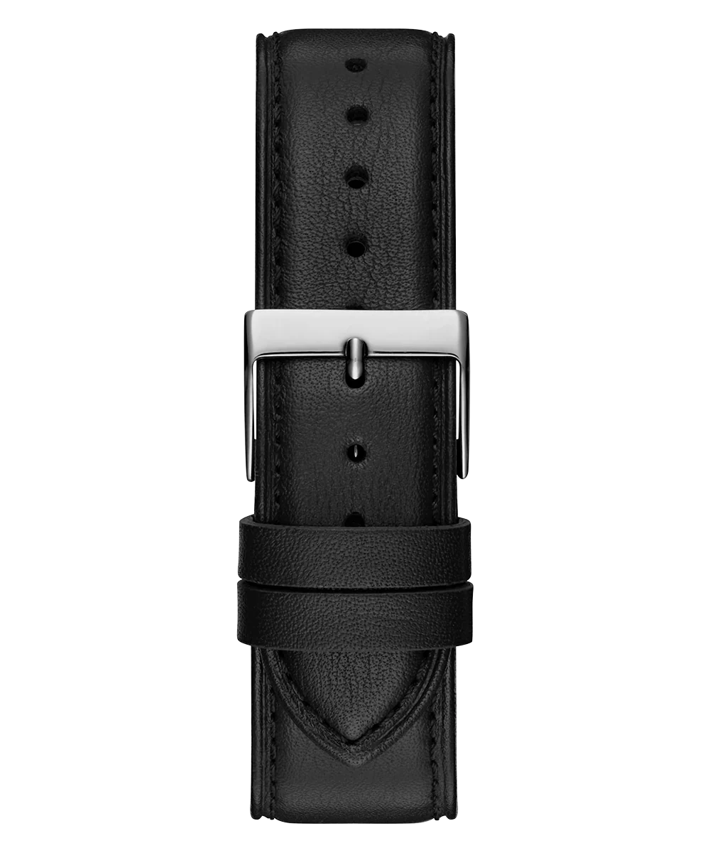 GUESS Mens Black Silver Tone Analog Watch Gift Set - Image 8