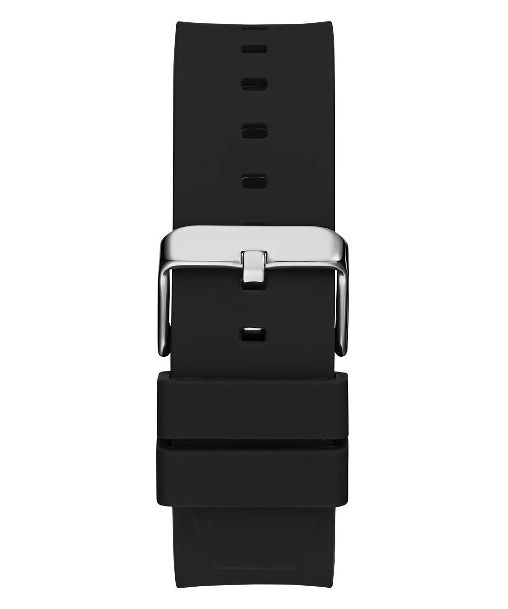 GUESS Mens Black Silver Tone Multi-function Watch - Image 9