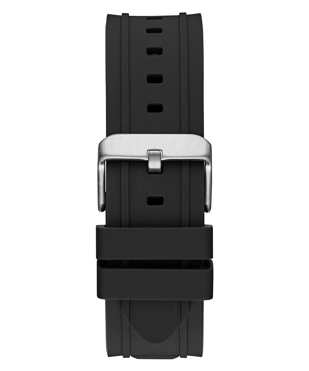 GUESS Mens Black Silver Tone Multi-function Watch - Image 7