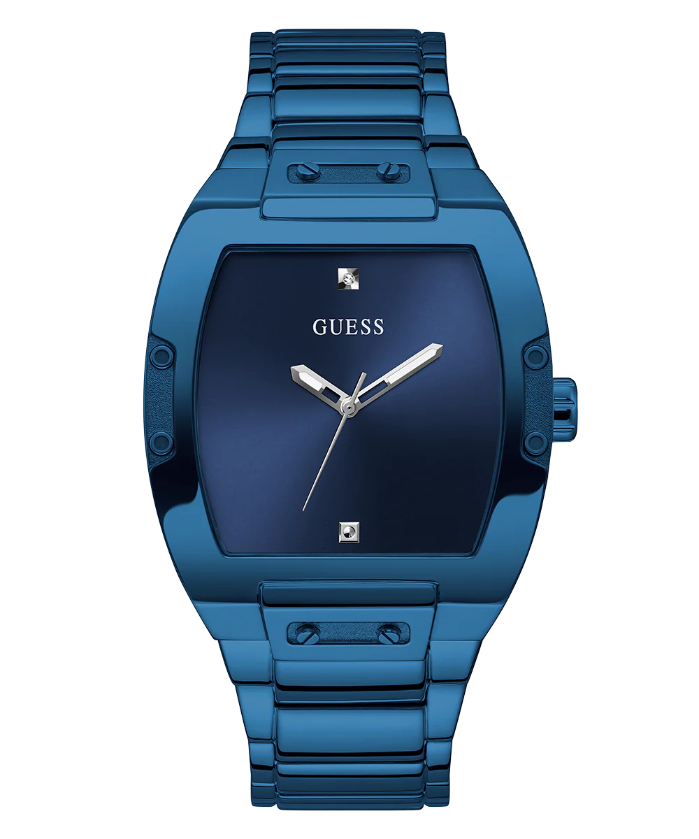 GUESS Mens Blue Analog Watch - Image 3