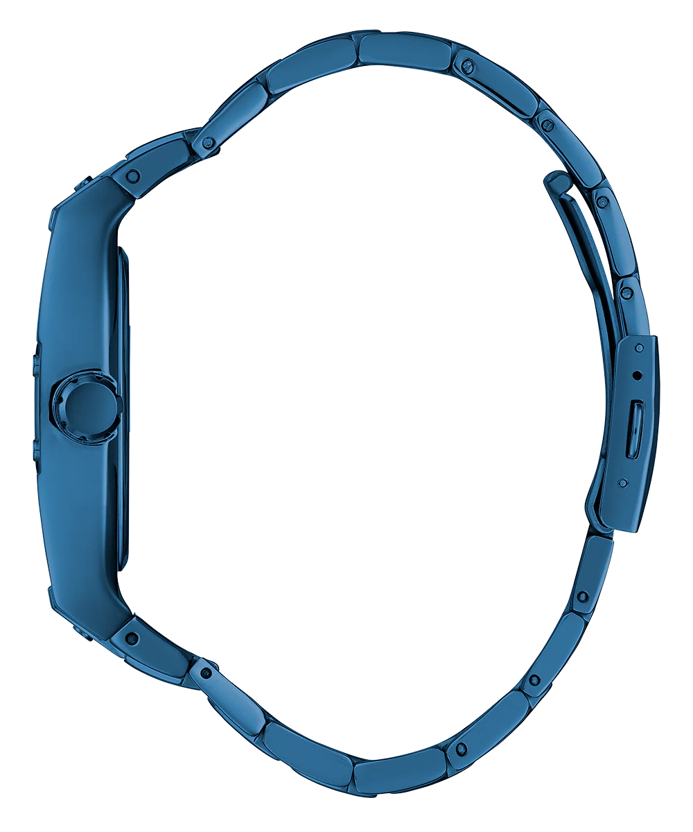 GUESS Mens Blue Analog Watch - Image 4