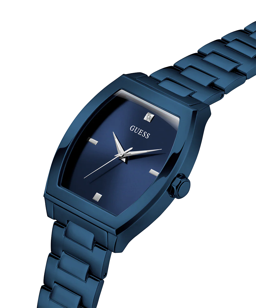 GUESS Mens Blue Analog Watch - Image 3