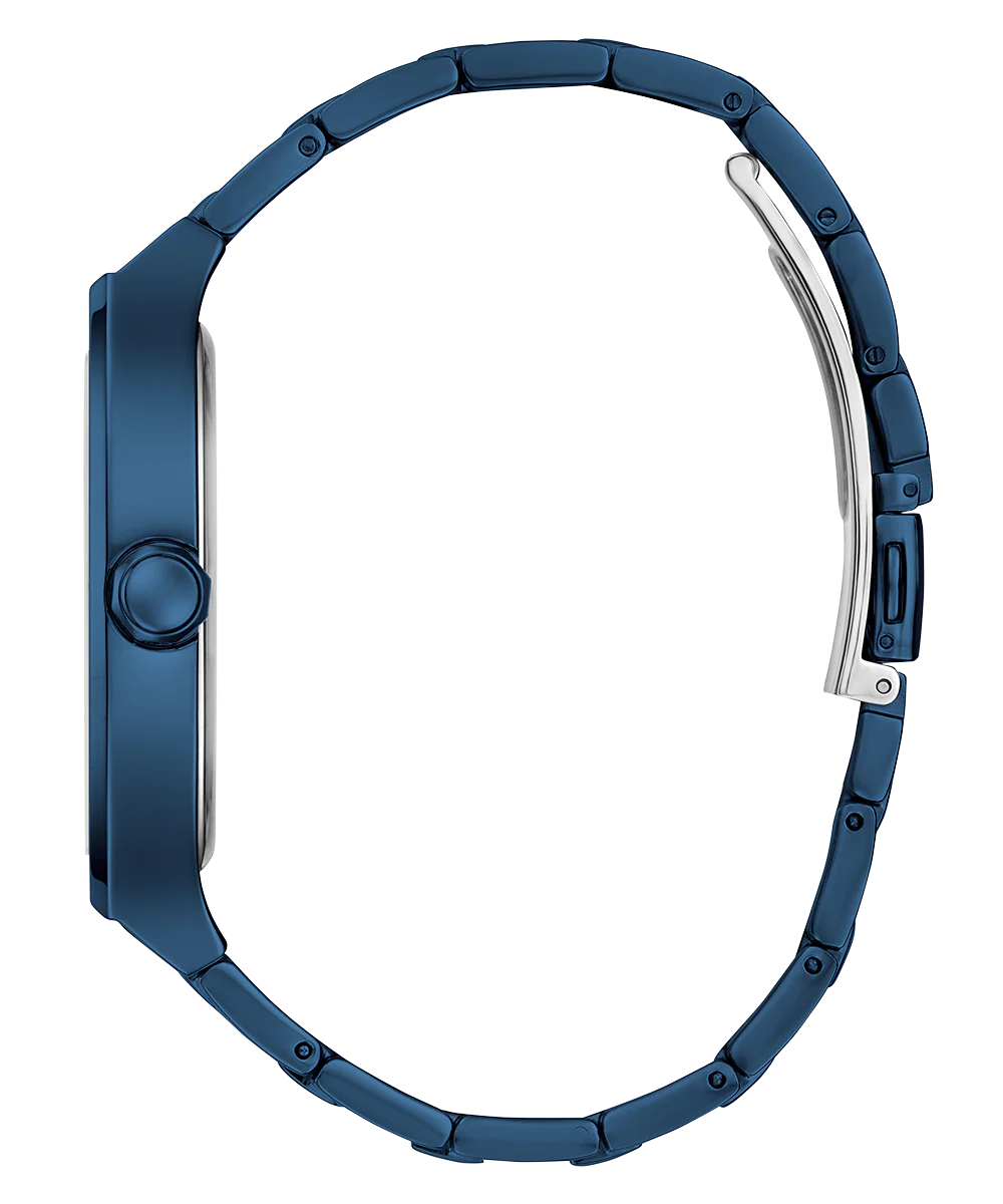 GUESS Mens Blue Analog Watch - Image 8