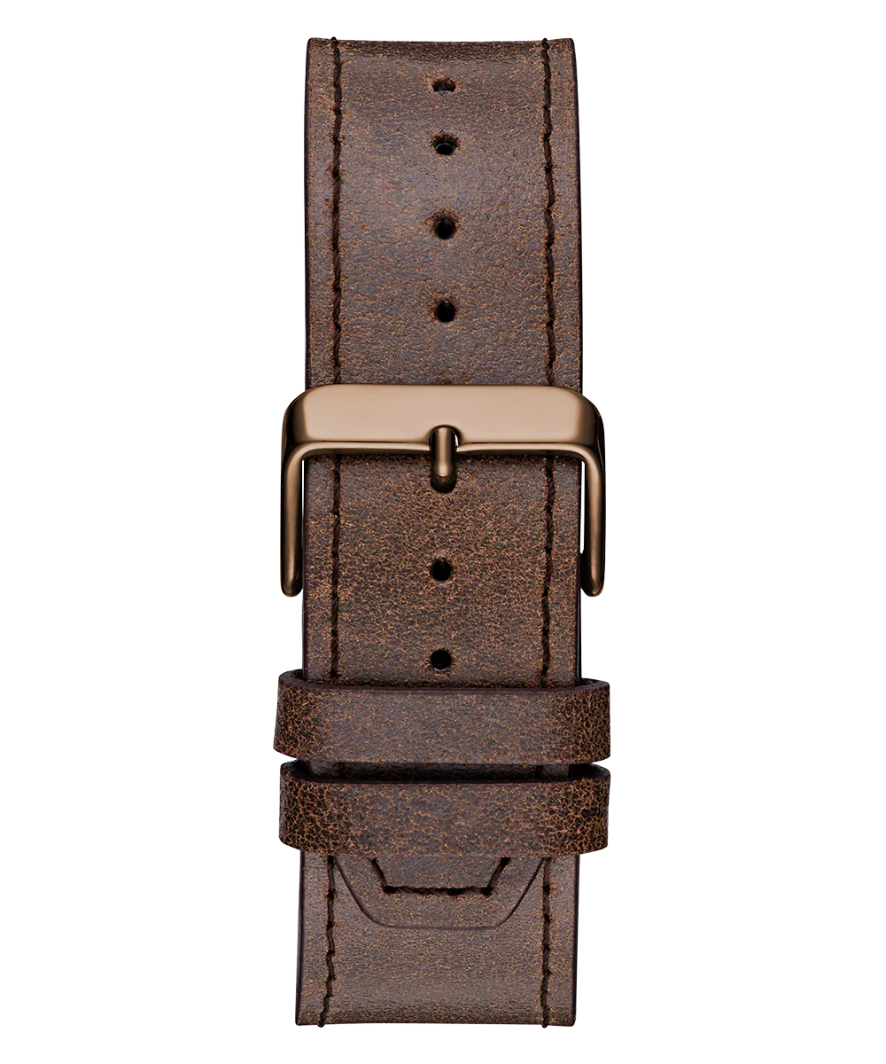 GUESS Mens Brown Coffee Multi-function Watch - Image 6