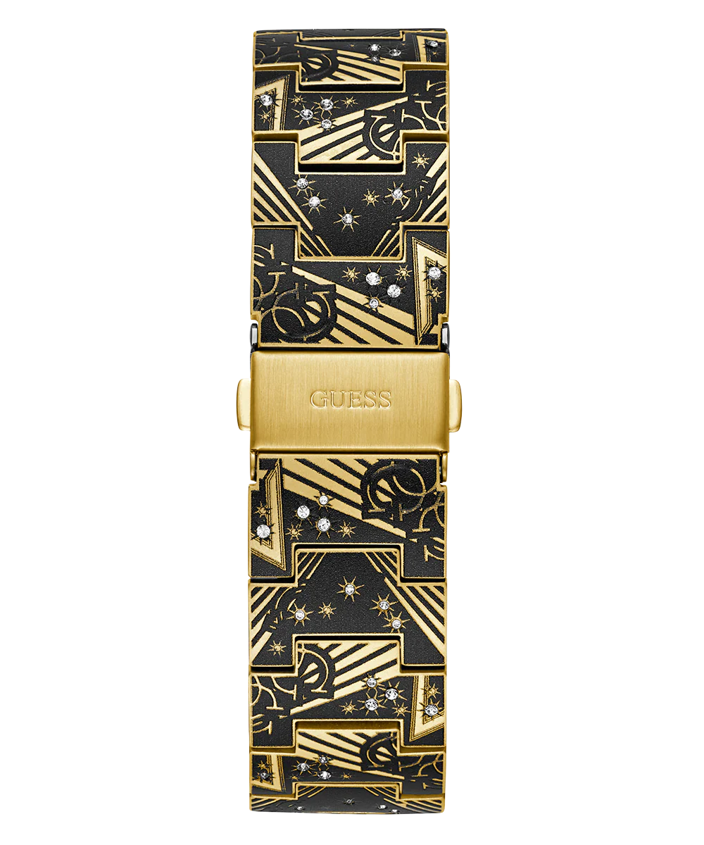 GUESS Mens Gold Tone Analog Watch - Image 8