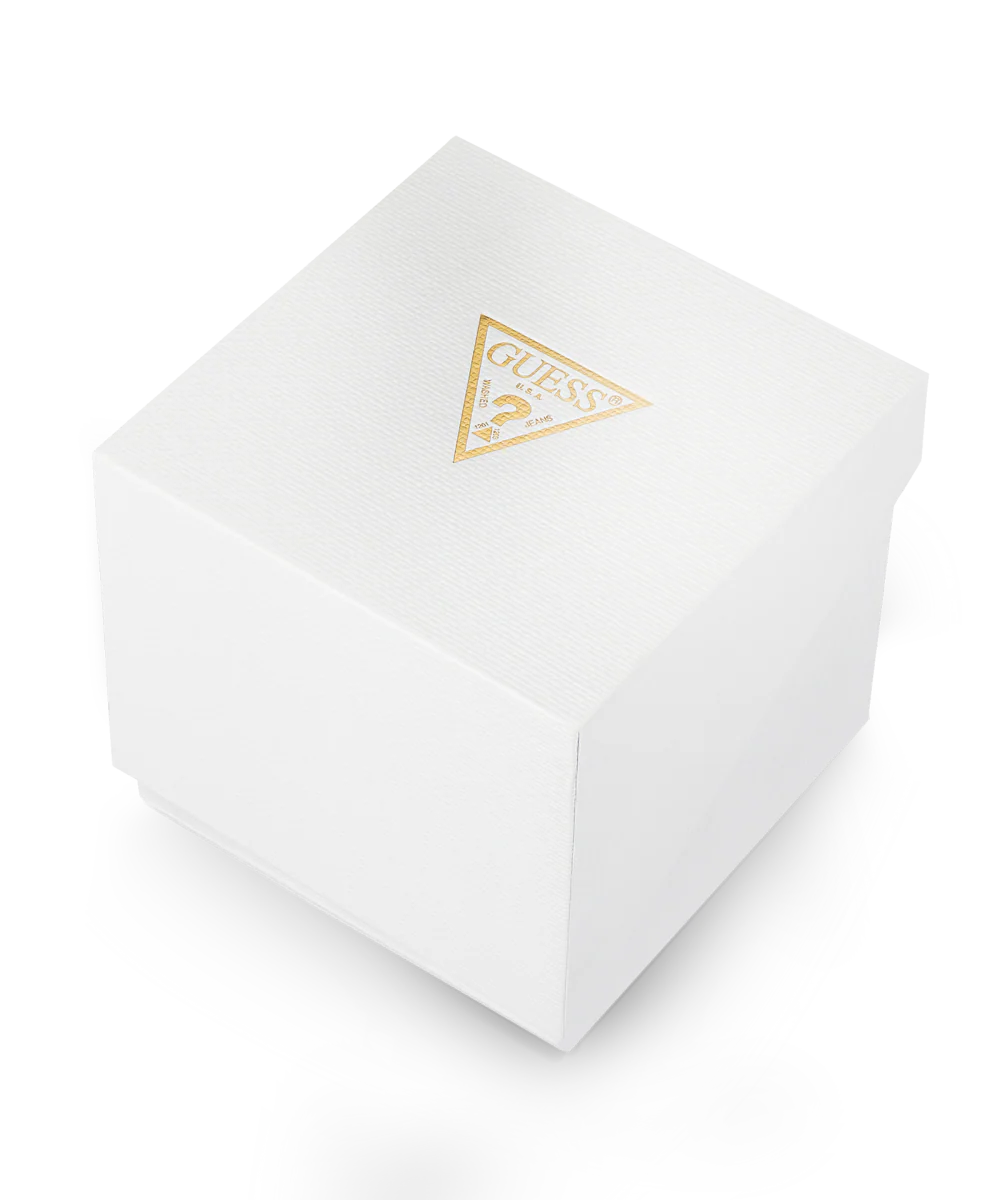 GUESS Mens Gold Tone Analog Watch - Image 9