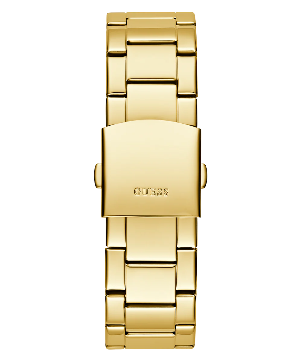 GUESS Mens Gold Tone Analog Watch - Image 9