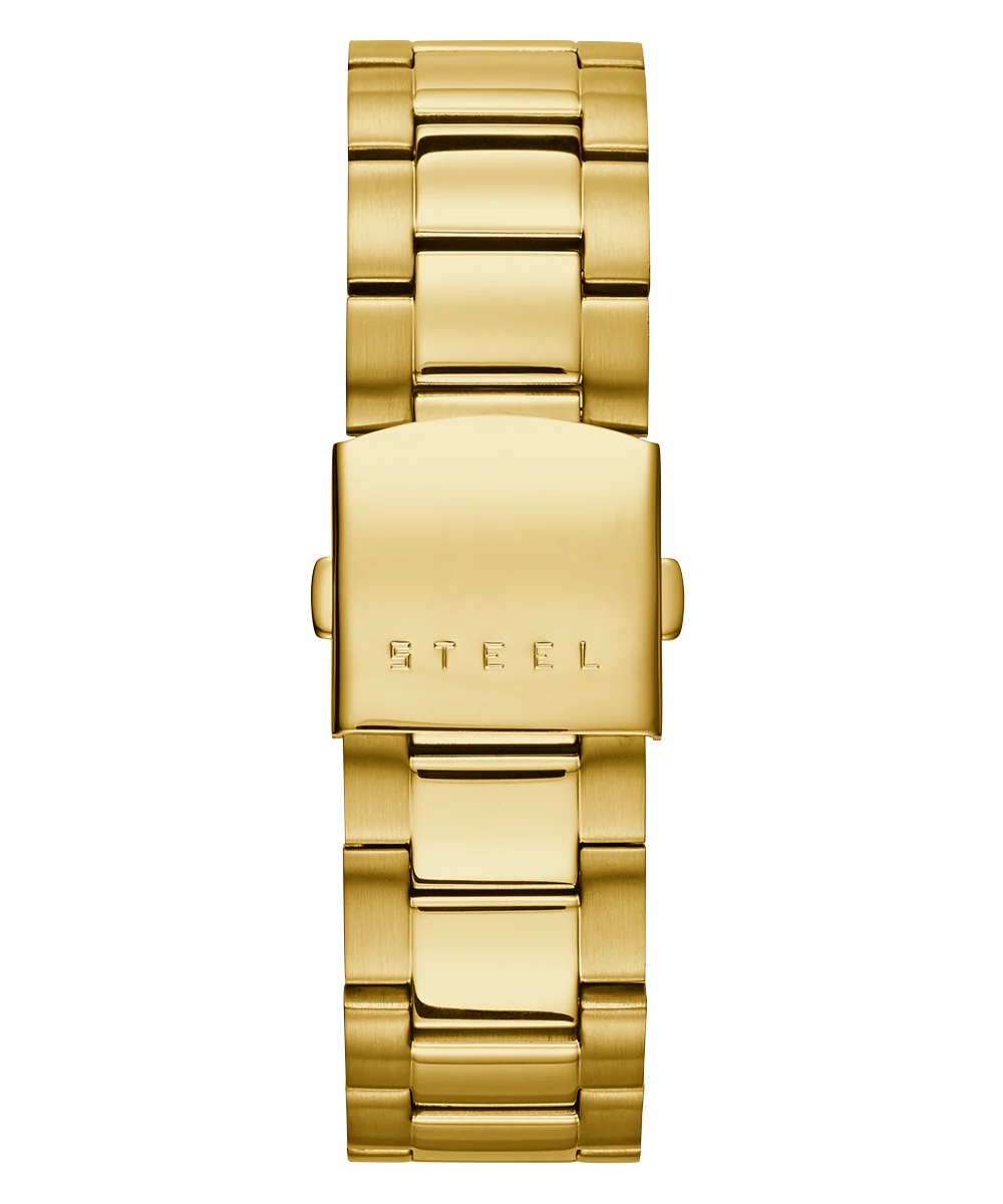 GUESS Mens Gold Tone Chronograph Watch - Image 5