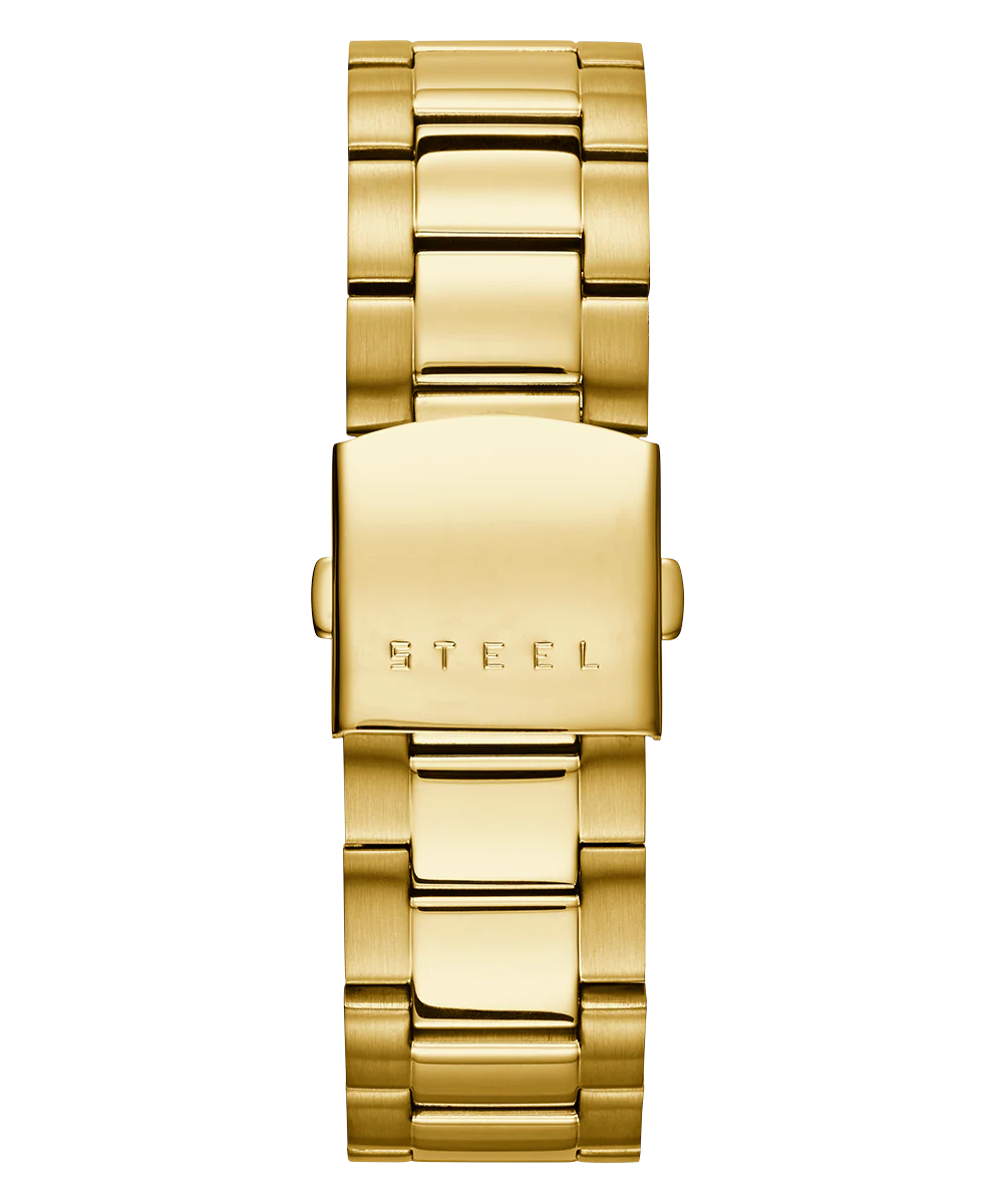 GUESS Mens Gold Tone Chronograph Watch - Image 6