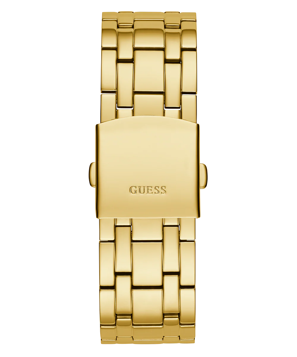 GUESS Mens Gold Tone Multi-function Watch - Image 3