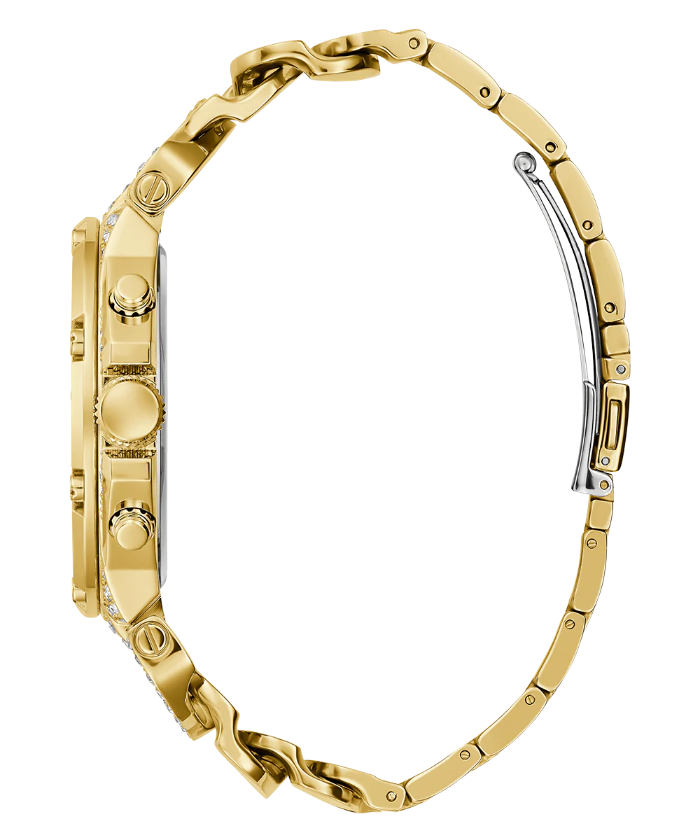 GUESS Mens Gold Tone Multi-function Watch - Image 7