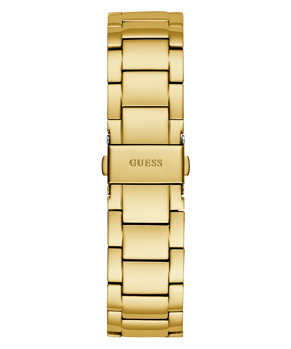 GUESS Mens Gold Tone Multi-function Watch - Image 8