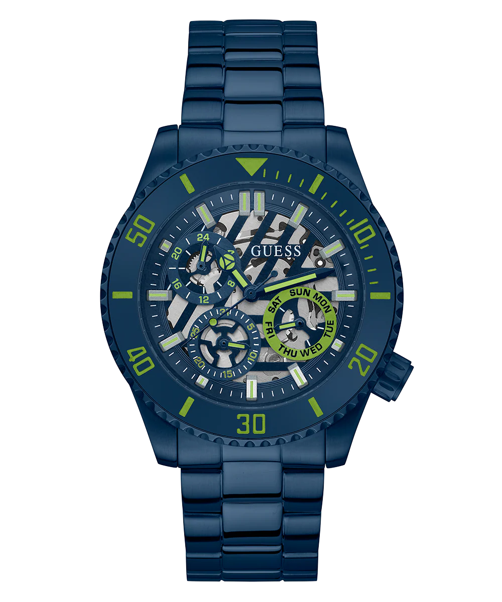 GUESS Mens Navy Multi-function Watch - Image 3