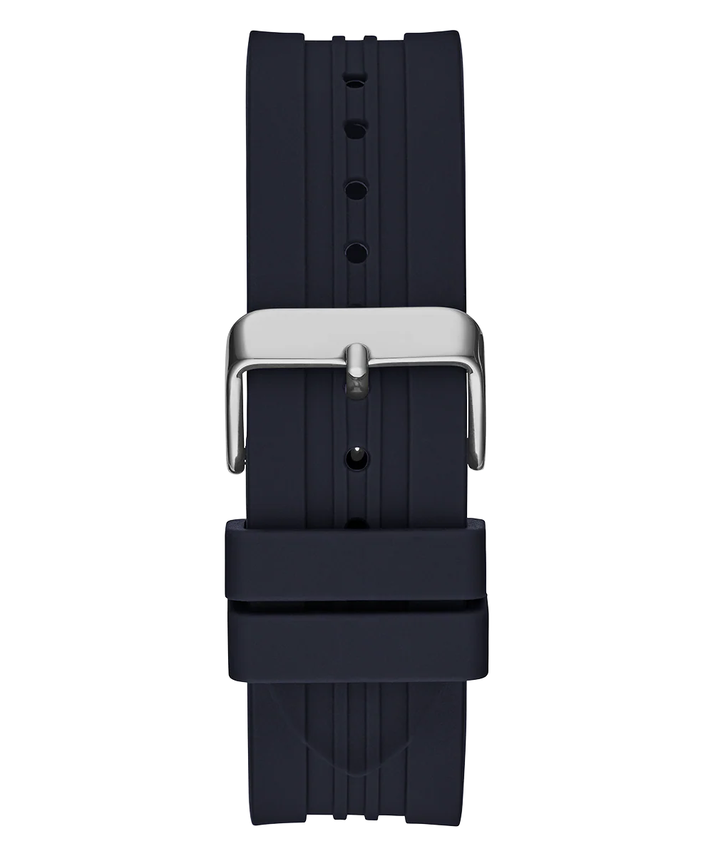 GUESS Mens Navy Silver Tone Analog Watch - Image 9