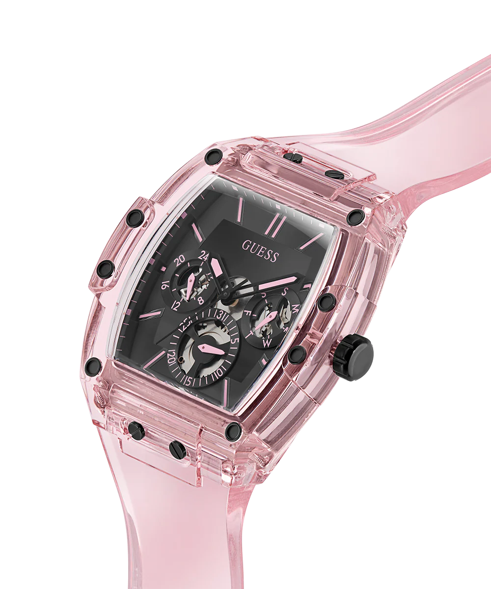 GUESS Mens Pink Multi-function Watch - Image 3