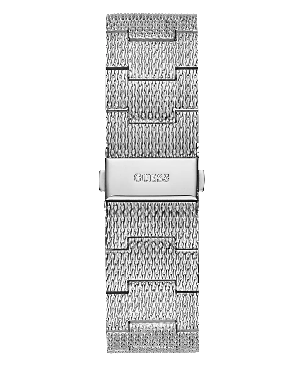 GUESS Mens Silver Tone Analog Watch - Image 3