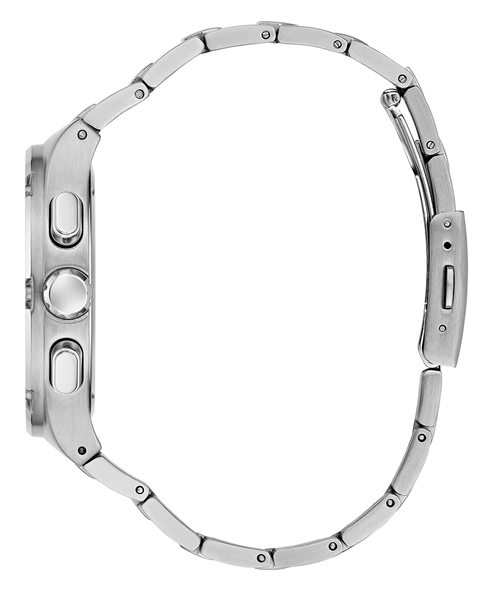 GUESS Mens Silver Tone Multi-function Watch - Image 7