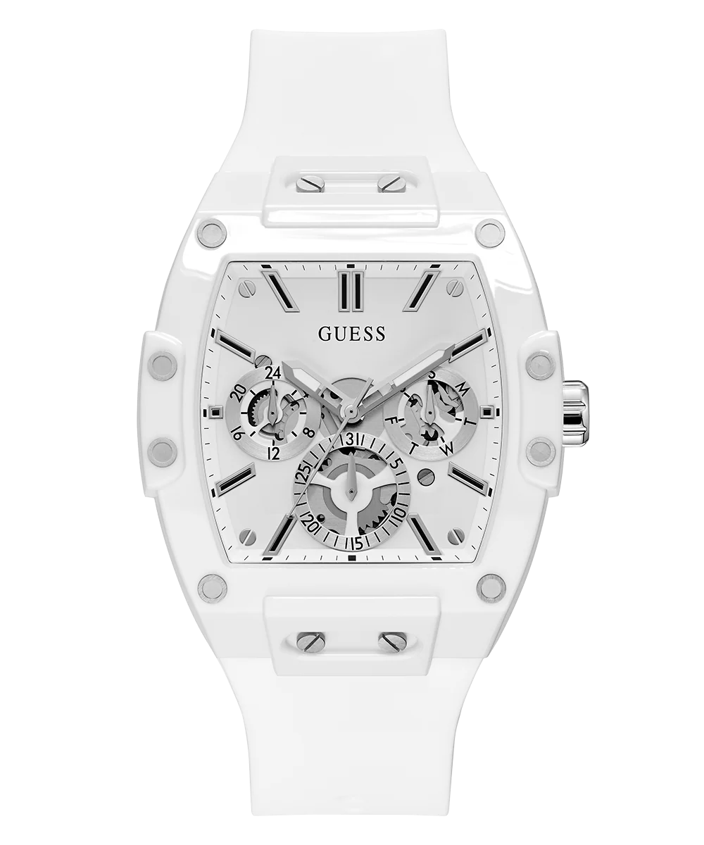 GUESS Mens White Multi-function Watch - Image 5