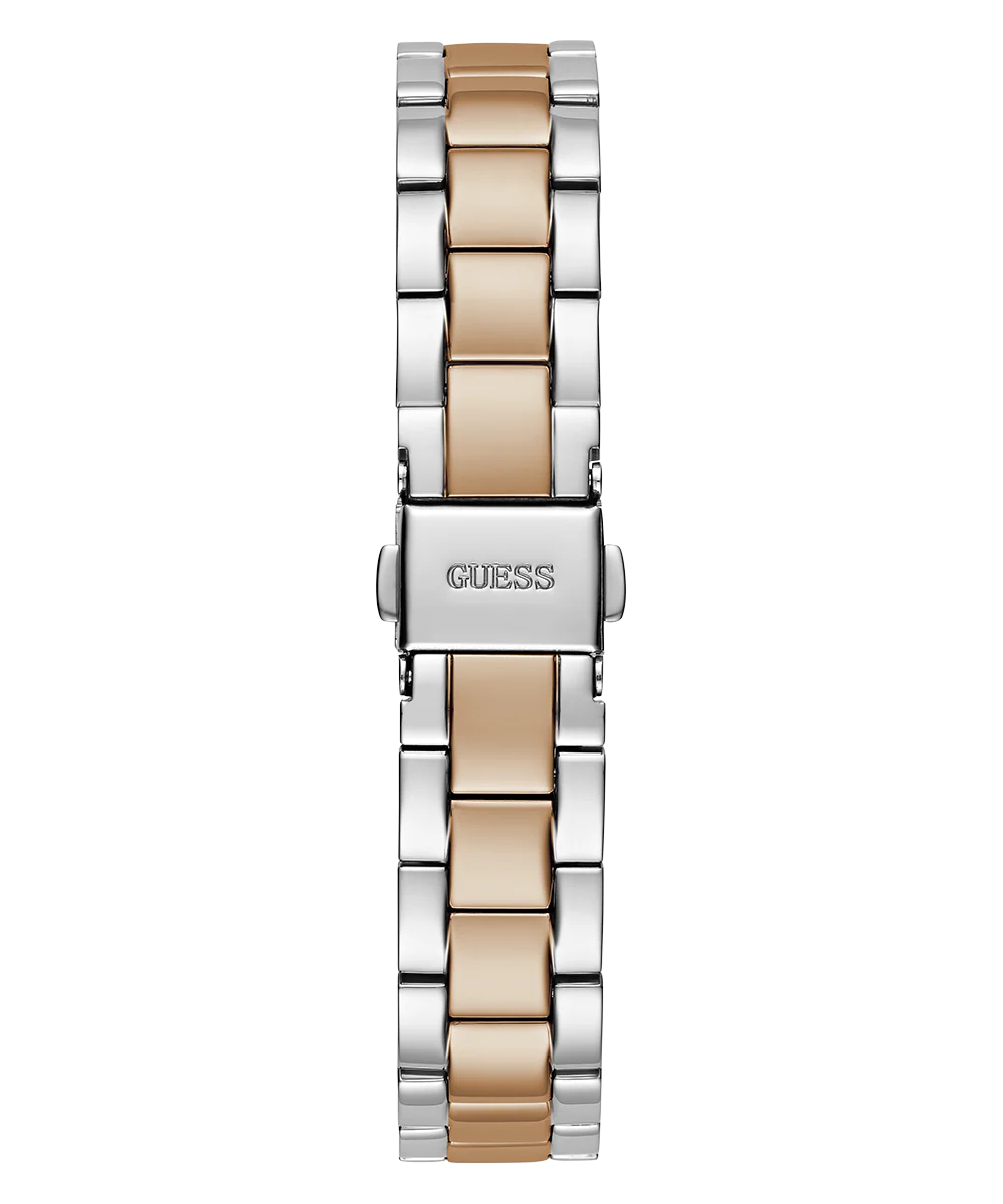 GUESS Mini Luna Ladies 2-Tone Analog Watch - Image 5
