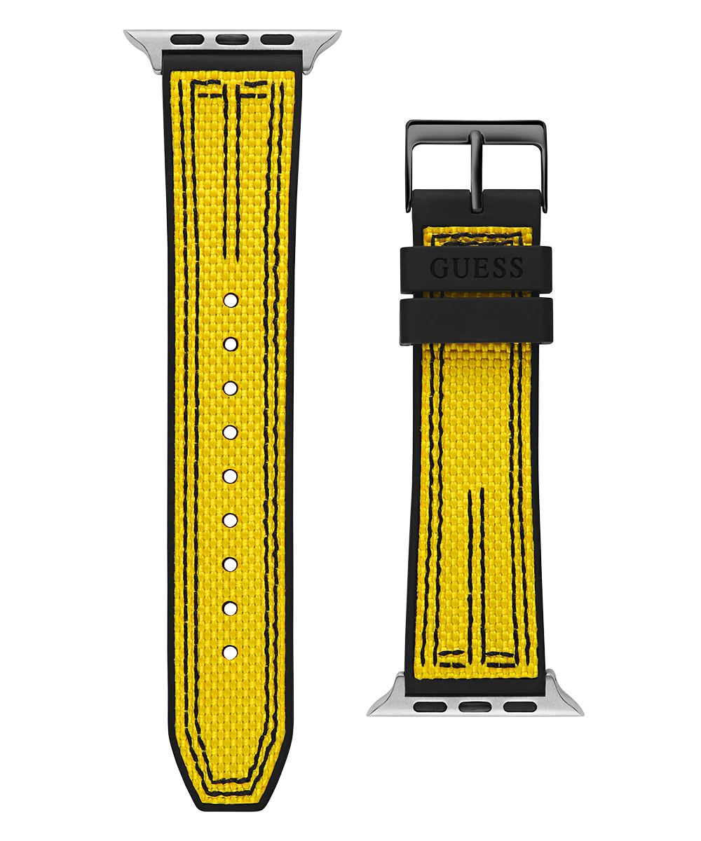 GUESS Nylon on Silicone Band for Apple 42-44 mm Watch - Image 4