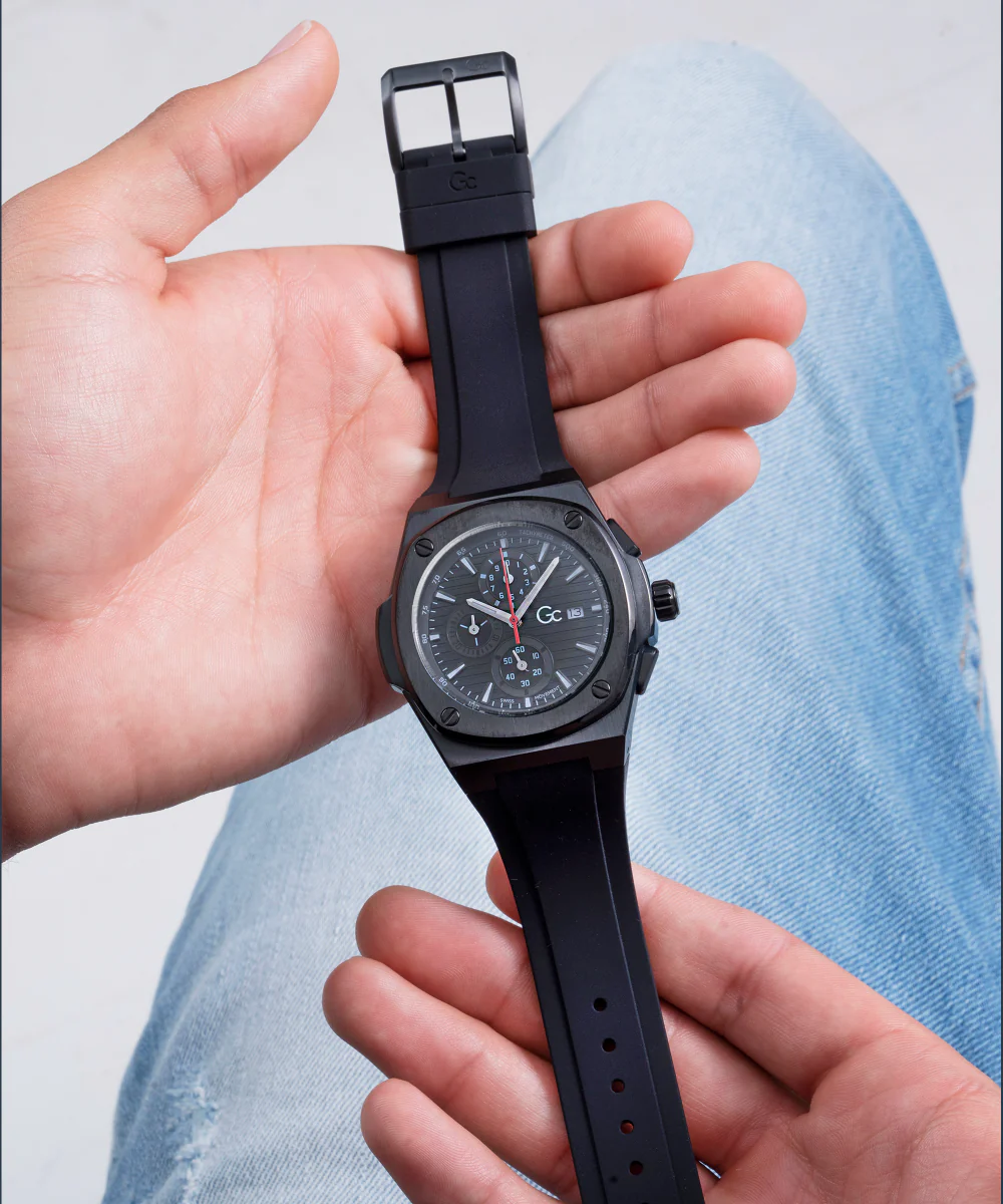 Kessel Racing x Gc Limited Edition 44mm Black Men's Watch - Image 3