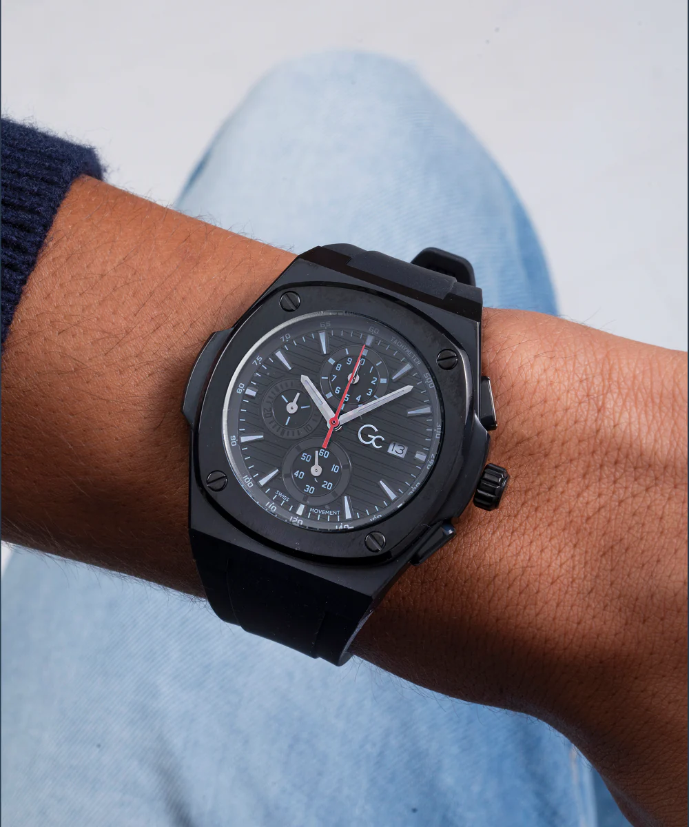 Kessel Racing x Gc Limited Edition 44mm Black Men's Watch - Image 6