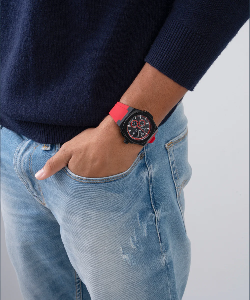 Kessel Racing x Gc Limited Edition 44mm Red Men's Watch - Image 3